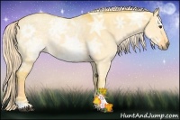 Horse Color:Watercolor Chocolate Palomino Ice Dun Sabino