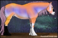 Horse Color:Watercolor Liver Red Onyx 