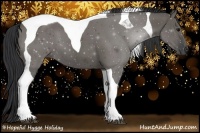 Horse Color:Grullo Tobiano 
