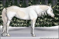 Horse Color:Cremello Sabino  and Palomino Sabino 