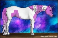 Horse Color:Watercolor Chestnut Tobiano 