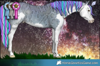 Horse Color:Painted Silver Buckskin Ice Dun Splash Rabicano 
