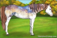 Horse Color:Painted White Spotted Red Onyx Splash  and Painted Red Onyx Splash 