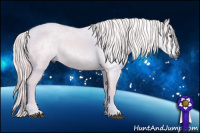 Horse Color:Gray Watercolor Chestnut 