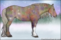 Horse Color:Nacre Silver Black 