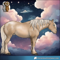 Horse Color:Liver Chestnut Snowdrop Mushroom Rabicano 