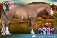 Horse Color:Brown Pearl