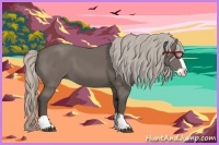 Horse Color:Silver Black Splash