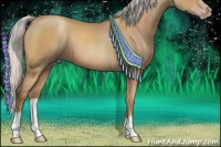 Horse Color:Silver Sable Champagne