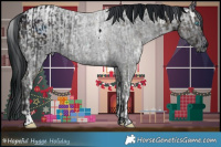 Horse Color:ERROR: UNKNOWN ANOMALY and Blue Ice Roan Tobiano
