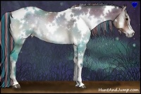 Horse Color:Painted White Spotted Brown Onyx 
