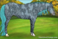 Horse Color:Watercolor Classic Cream Champagne Ice 