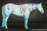 Horse Color:Painted Thunderstruck Silver Bay Ice 