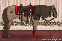 Horse Color:Liver Red Dun Brindle