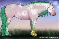 Horse Color:Watercolor Bay Ice Dun 