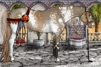 Horse Color:White Spotted Liver Red Dun