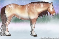 Horse Color:Chocolate Brown Ice Onyx Sabino 