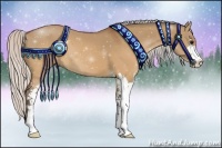 Horse Color:Silver Brown Dun Sabino