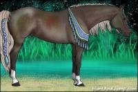 Horse Color:Silver Brown 