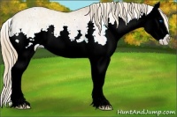Horse Color:Red Dun Ice Splash Varnish 