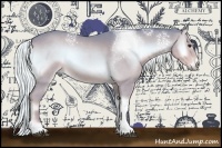 Horse Color:Watercolor White Spotted Liver Red Onyx 