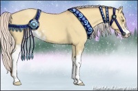 Horse Color:Chocolate Silver Sable Champagne Dun Sabino