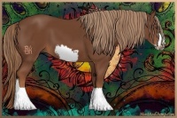 Horse Color:Chestnut Frame