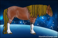 Horse Color:Gray Painted Bay