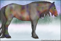 Horse Color:Nacre Brown 