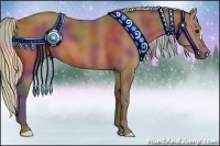 Horse Color:Nacre Silver Bay 