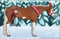 Horse Color:Chocolate Silver Brown Splash Frame Rabicano