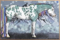 Horse Color:Painted Watercolor Chocolate Palomino Ice Sabino Splash Appaloosa 