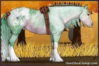 Horse Color:Watercolor Buckskin Ice Appaloosa Rabicano 