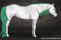 Horse Color:Watercolor Brown Ice Onyx 