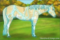 Horse Color:Thunderstruck Palomino Ice Dun Splash 