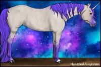 Horse Color:Watercolor Grullo Roan