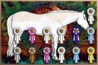 Horse Color:Silver Smoky Creme Dun Splash 