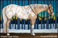 Horse Color:Silver Sable Champagne Appaloosa 