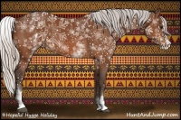 Horse Color:White Spotted Silver Bay Splash