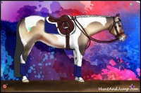 Horse Color:Brown Onyx Tobiano 