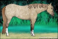Horse Color:Liver Red Dun Ice 