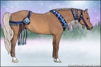 Horse Color:Chocolate Silver Buckskin