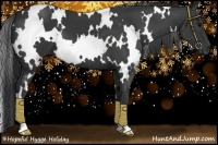 Horse Color:White Spotted Black 