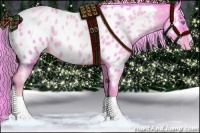 Horse Color:Watercolor Chocolate Palomino Pearl Sabino Blanket 