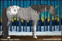 Horse Color:Grullo Roan Appaloosa