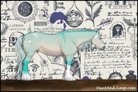 Horse Color:Watercolor White Spotted Silver Brown Chinchilla Dun Tobiano 