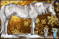 Horse Color:White Spotted Chocolate Silver Blue Onyx Chinchilla Sabino