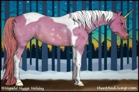 Horse Color:Watercolor Chestnut Tobiano 