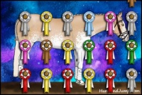 Horse Color:White Spotted Silver Bay Pearl 