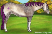 Horse Color:Painted Liver Red Onyx Ice